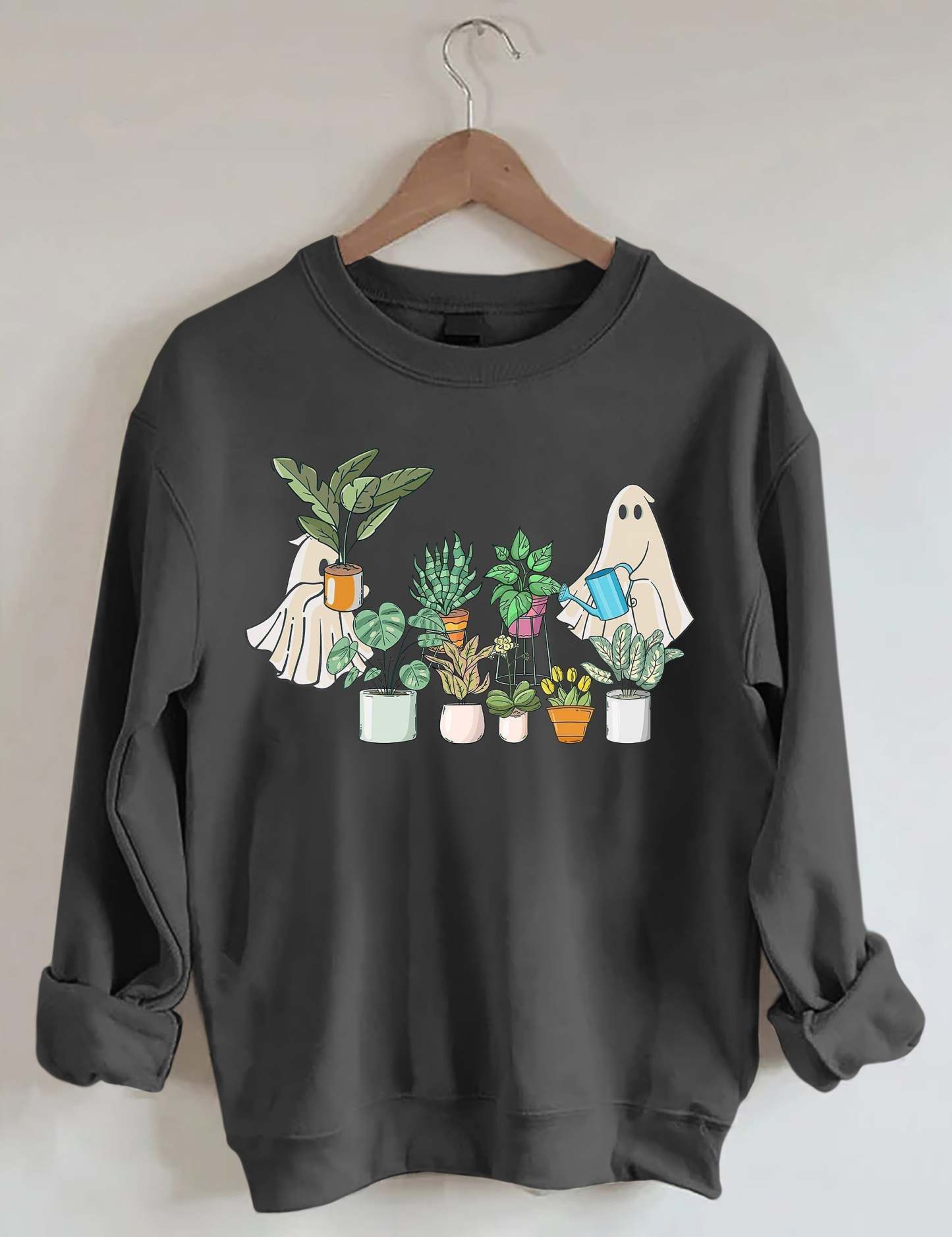 Ghost Plant Lady Sweatshirt-carlalin