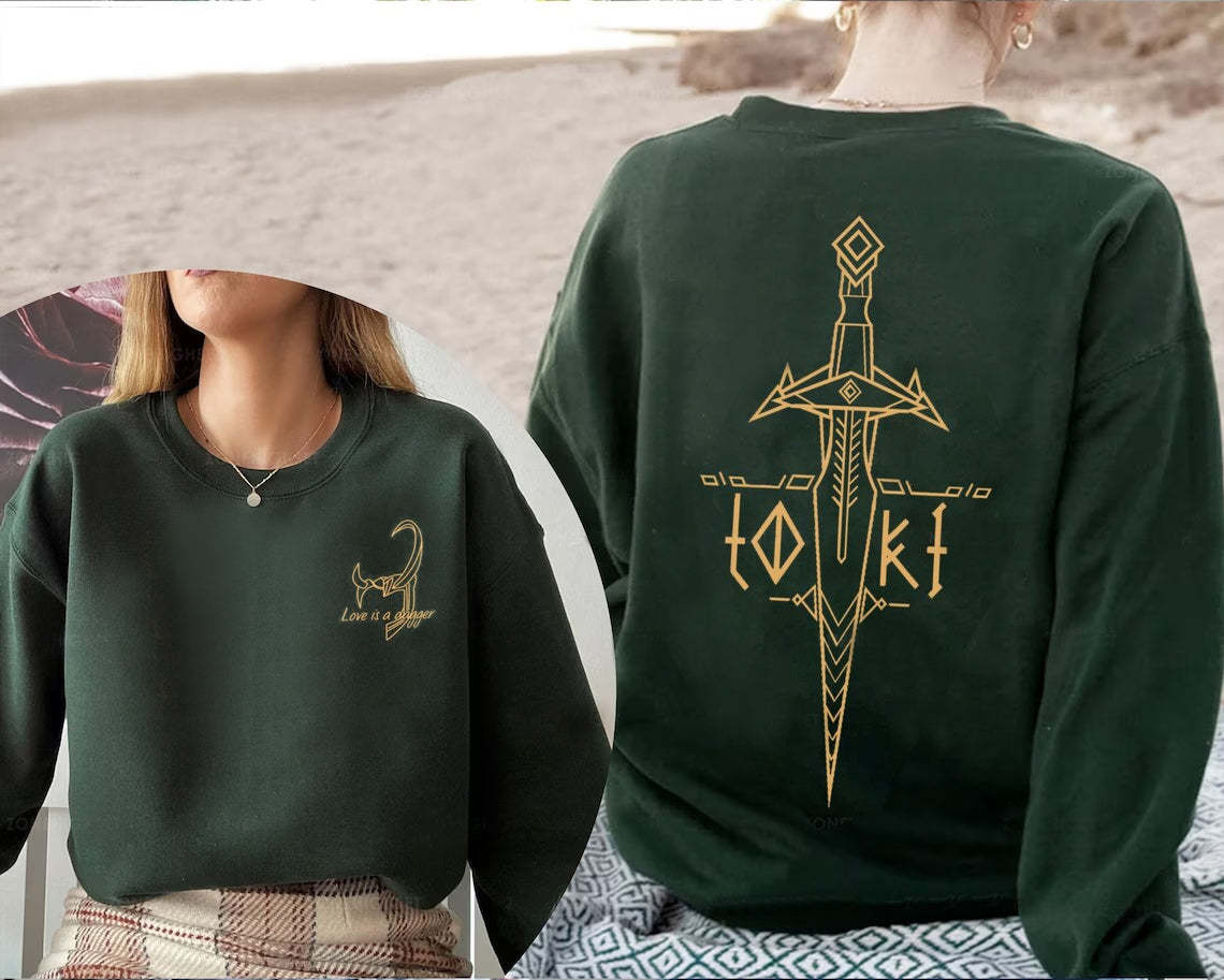 Love Is A Dagger Sweatshirt-carlalin