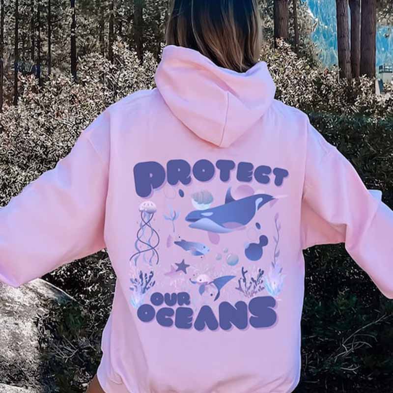 Protect Our Oceans Hoodie-carlalin