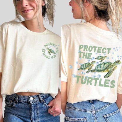 Protect The Turtles T-Shirt-carlalin