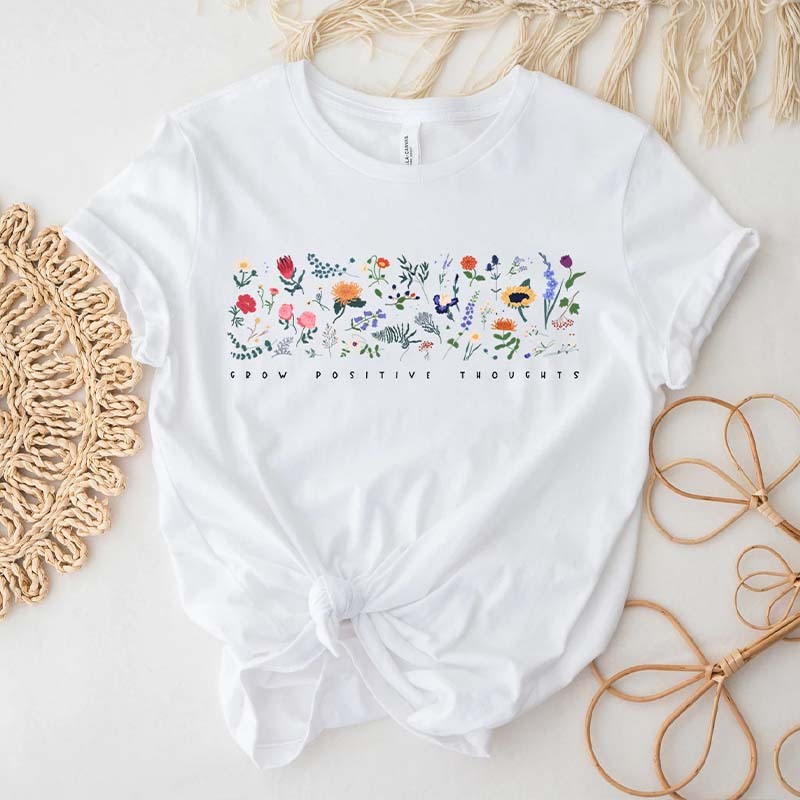  Wild Flowers And Gift for Women T-shirt Best Friend Gift