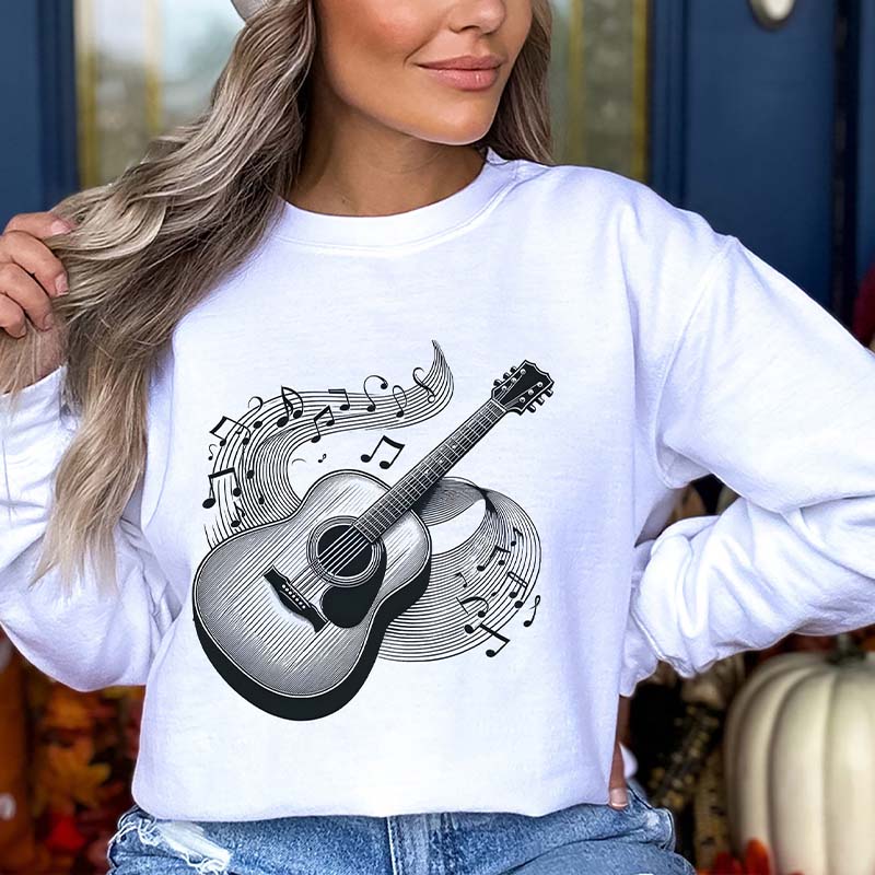 Guitar & Music Lover Sweatshirt
