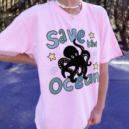 Save the Ocean Summer T-shirt