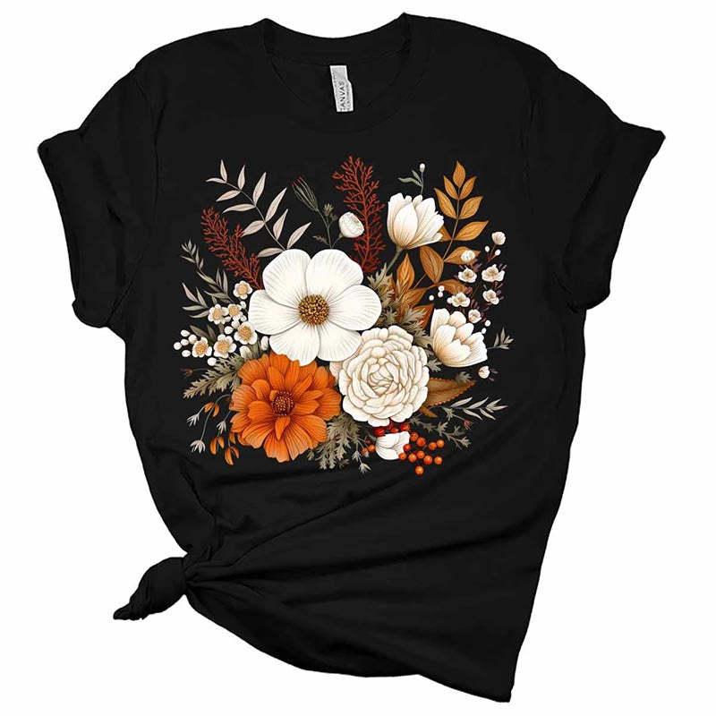 Botanical Summer Plant Lover Gift T-Shirt-carlalin