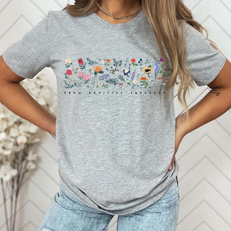  Wild Flowers And Gift for Women T-shirt Best Friend Gift