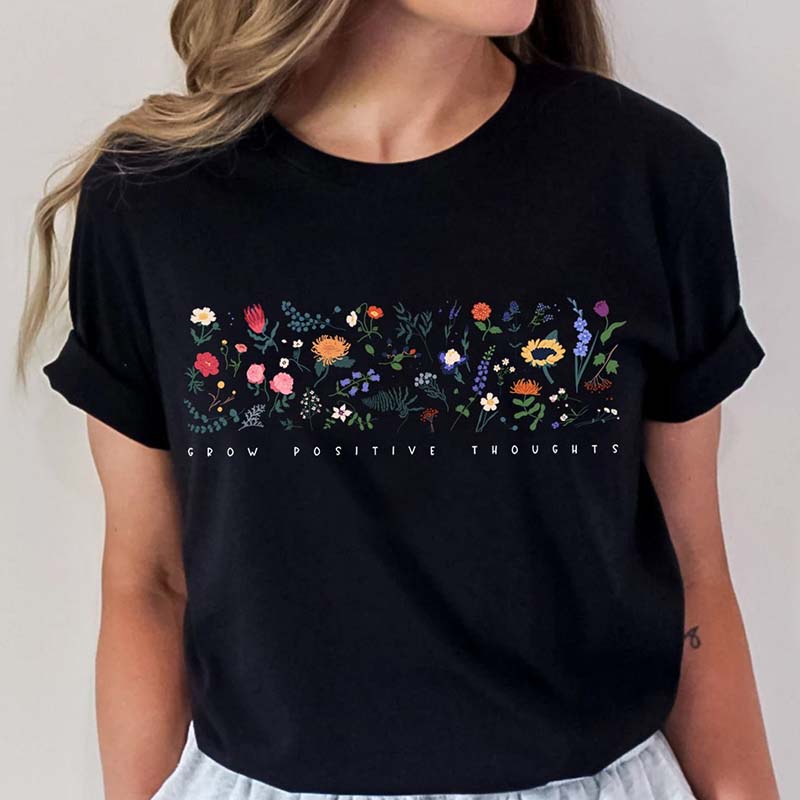  Wild Flowers And Gift for Women T-shirt Best Friend Gift