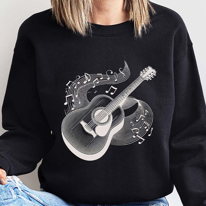 Guitar & Music Lover Sweatshirt
