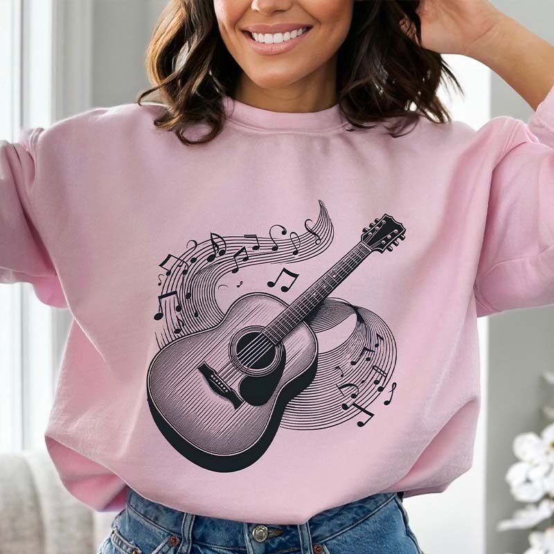 Guitar & Music Lover Sweatshirt