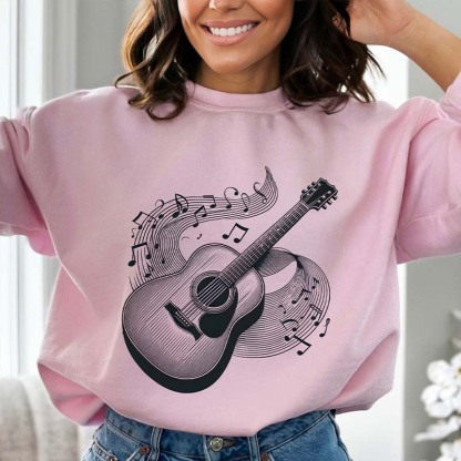 Guitar & Music Lover Sweatshirt