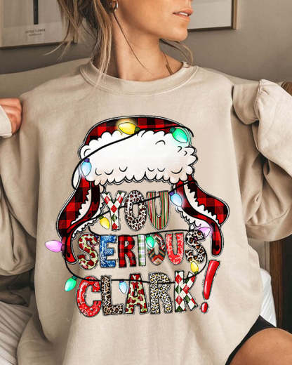 “You Serious Clark” Sweatshirt-carlalin