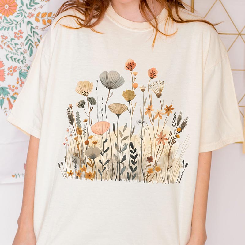 Botanical Nature Plant Lover T-Shirt-carlalin