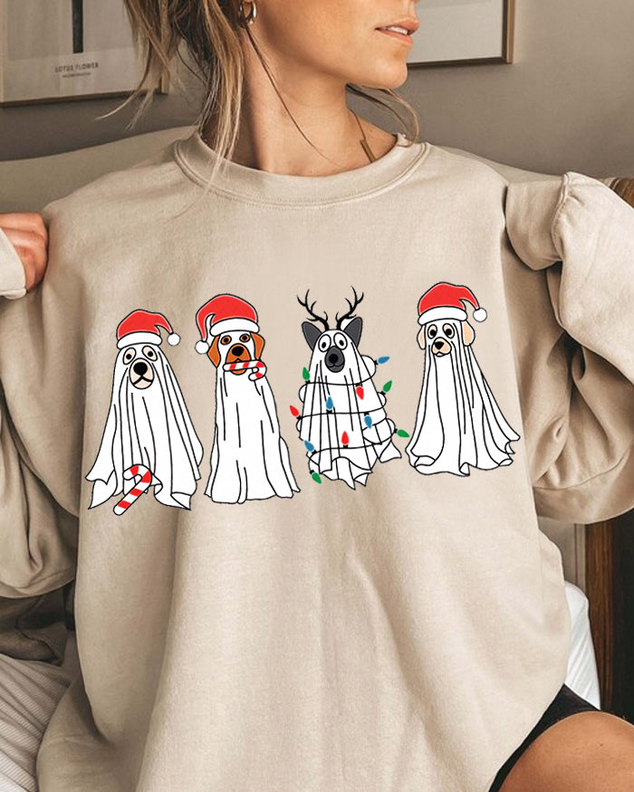 Cute Christmas Dog Sweatshirts-carlalin