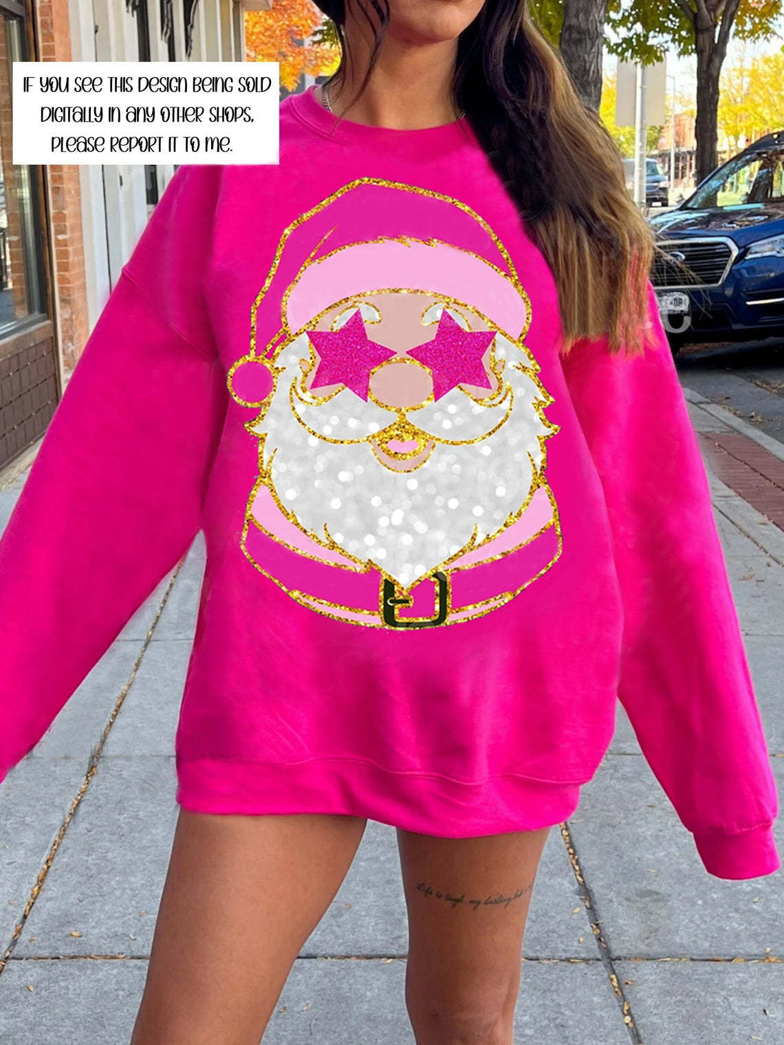 Christmas sequined sweatshirts