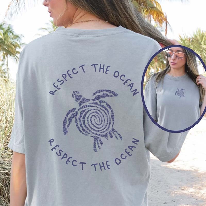 Ocean Beach Bum Comfort Colors T-Shirt-carlalin