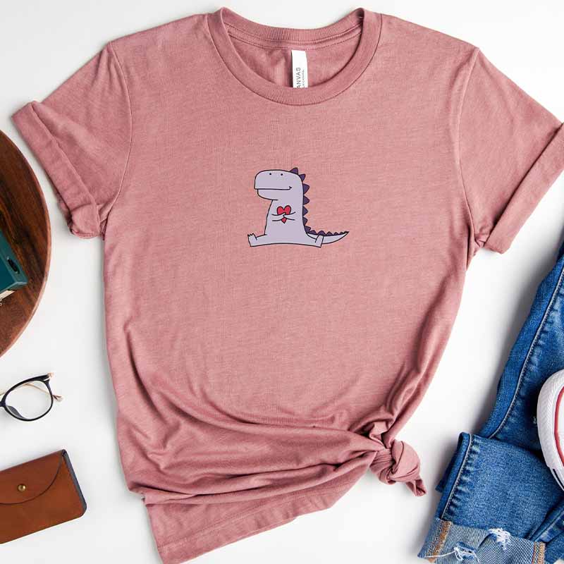 Minimal Dinosaur  T-Shirt