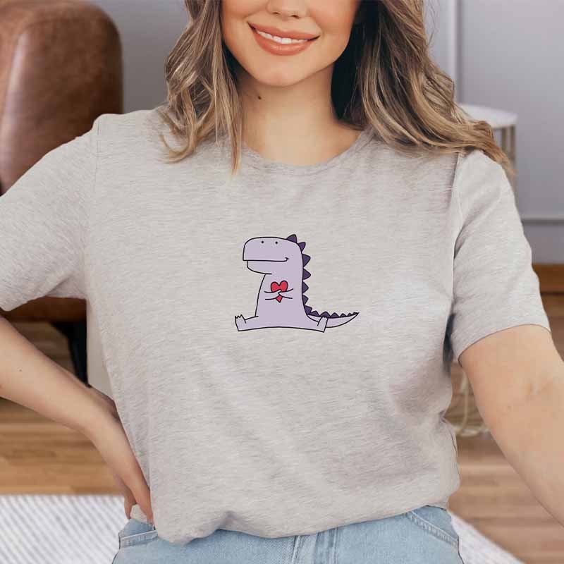 Minimal Dinosaur  T-Shirt