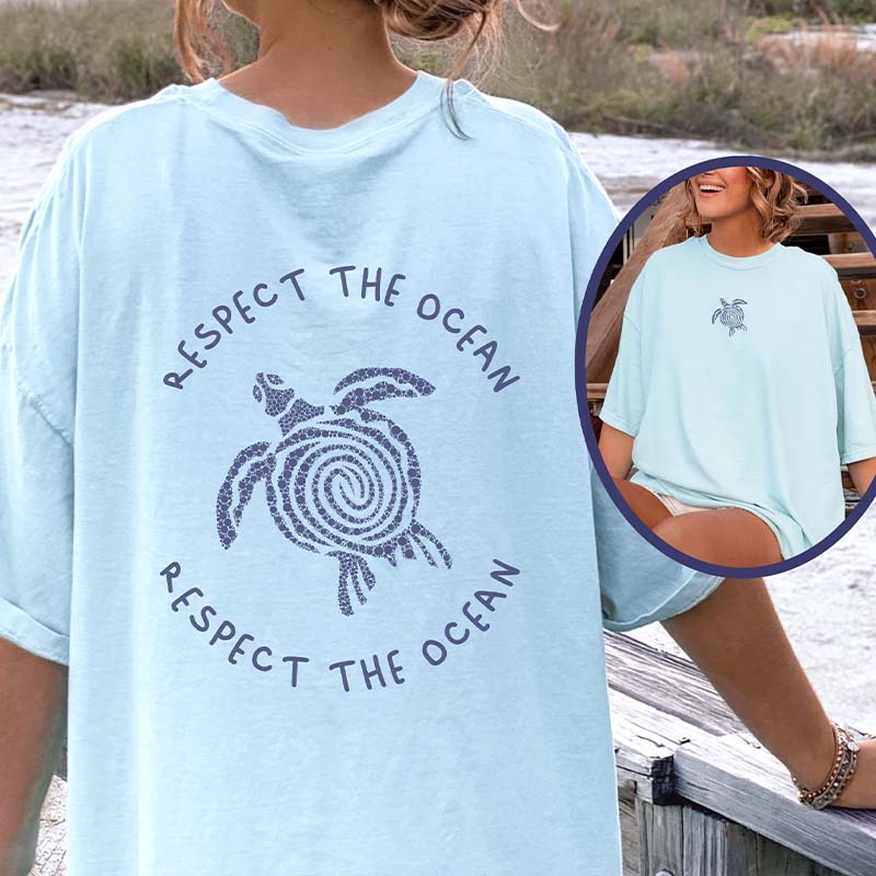 Ocean Beach Bum Comfort Colors T-Shirt-carlalin