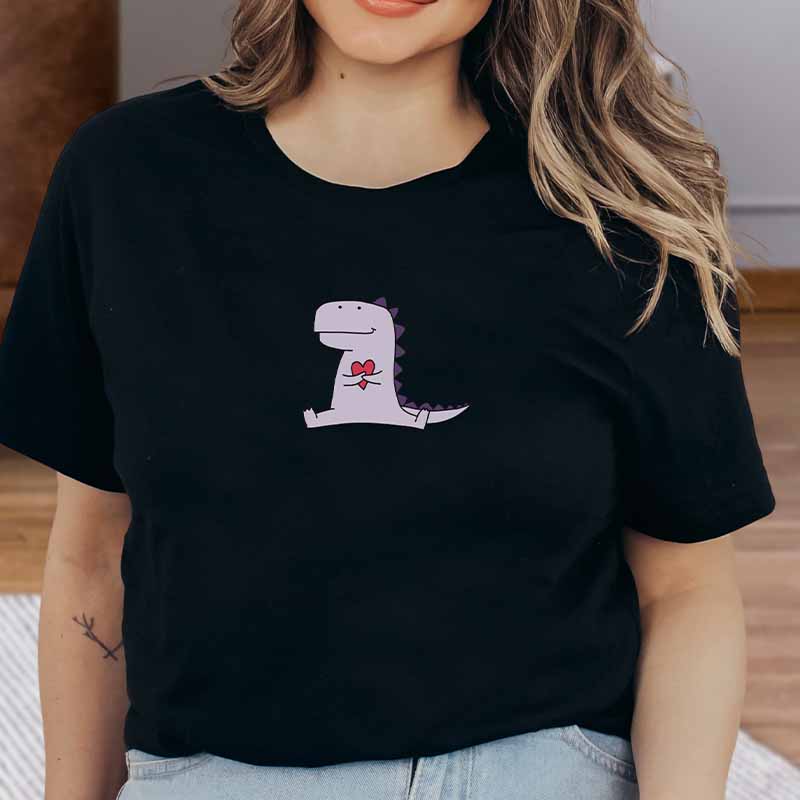 Minimal Dinosaur  T-Shirt