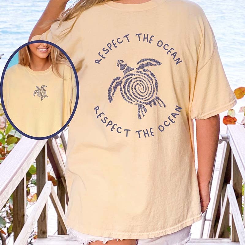 Ocean Beach Bum Comfort Colors T-Shirt-carlalin