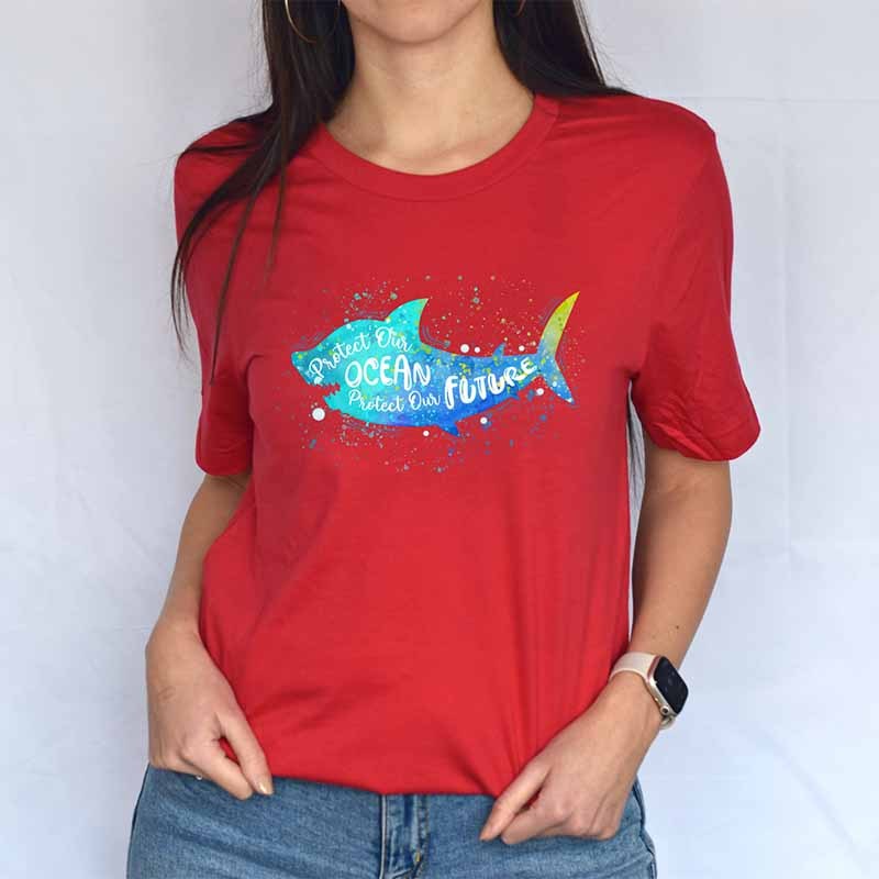 Protect Oceans of Kind Vibes T-Shirt-carlalin