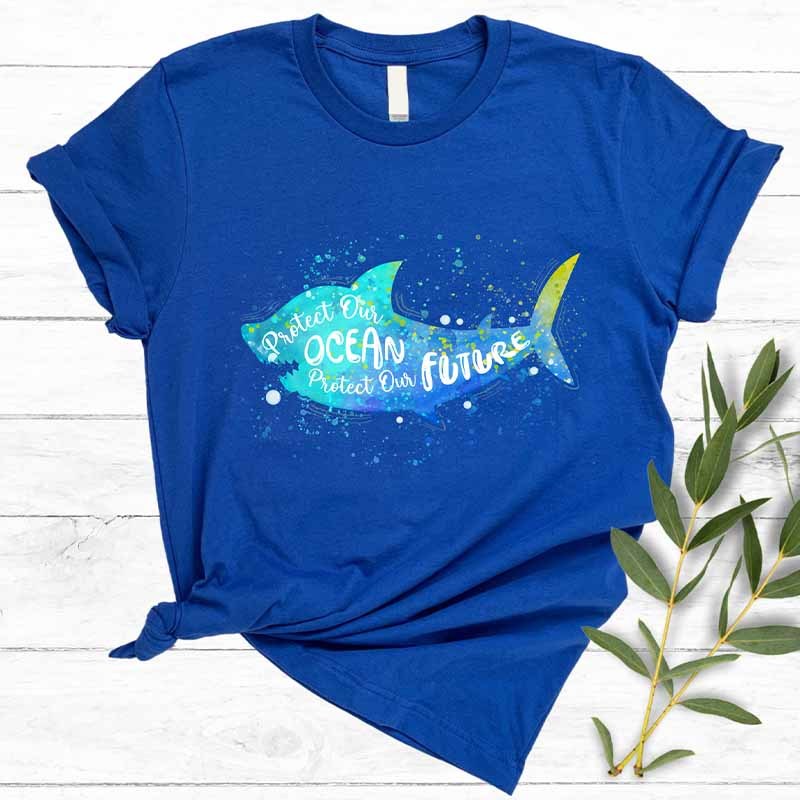 Protect Oceans of Kind Vibes T-Shirt-carlalin