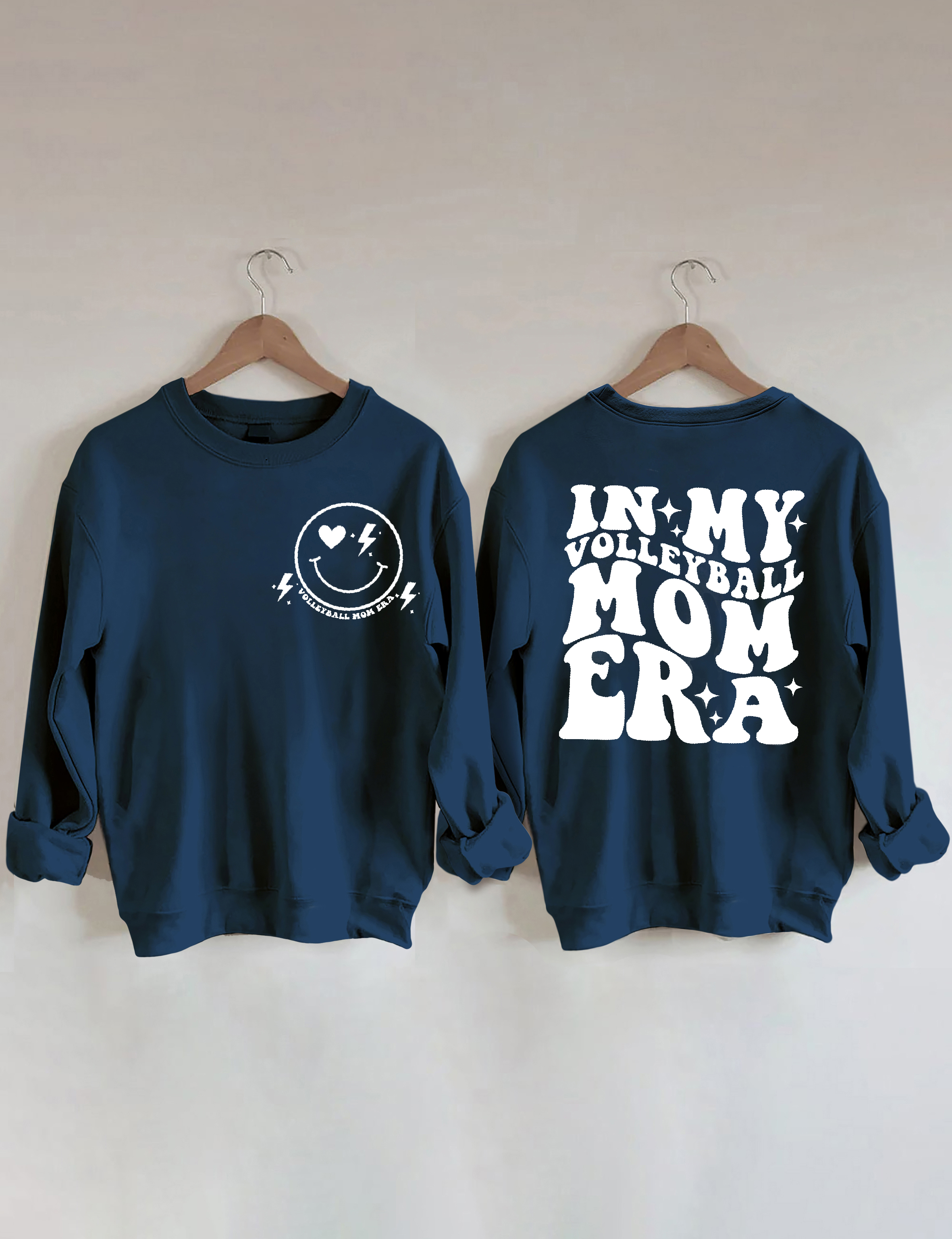 In My Volleyball Mom Era Sweatshirt-carlalin