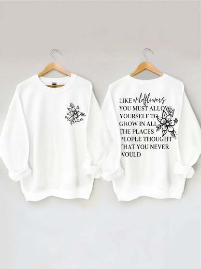 Like Wildflowers Sweatshirt-carlalin