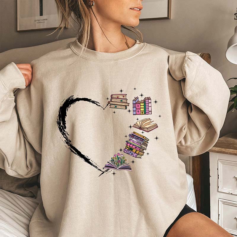 Book Lover Sweatshirt & Gift