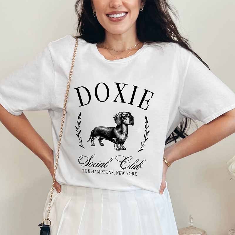 Custom Dachshund And Mini Doxie T-Shirt