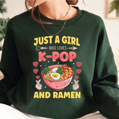 Music Of K-pop Sweatshirt