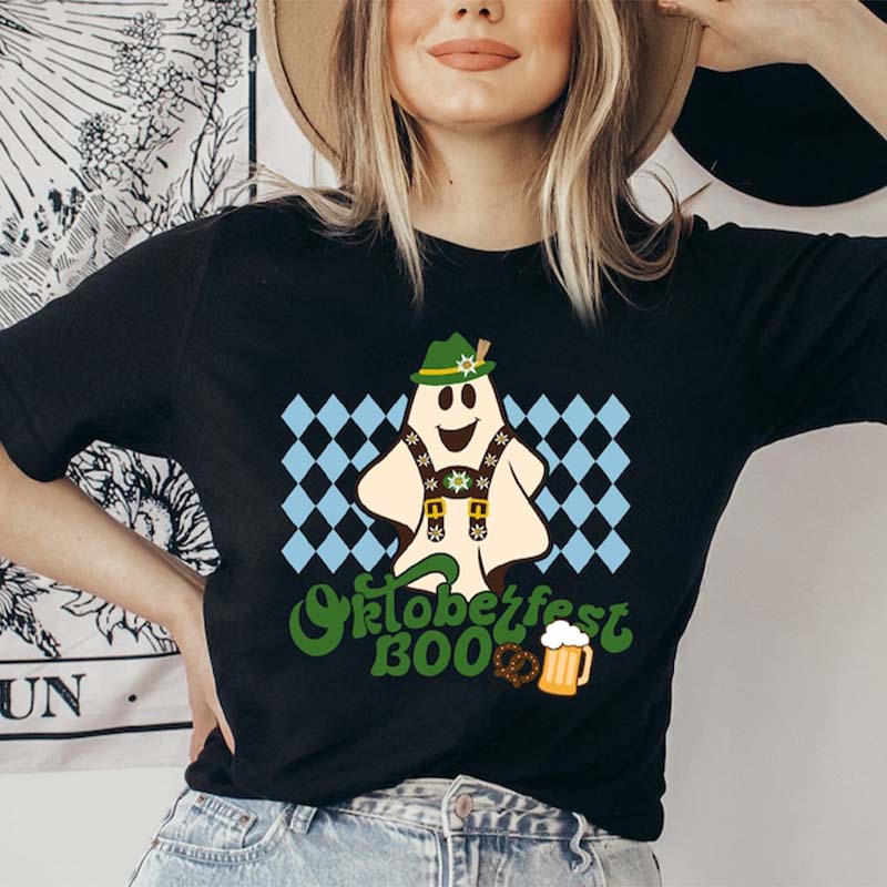 Oktoberfest Boo T-Shirt-carlalin