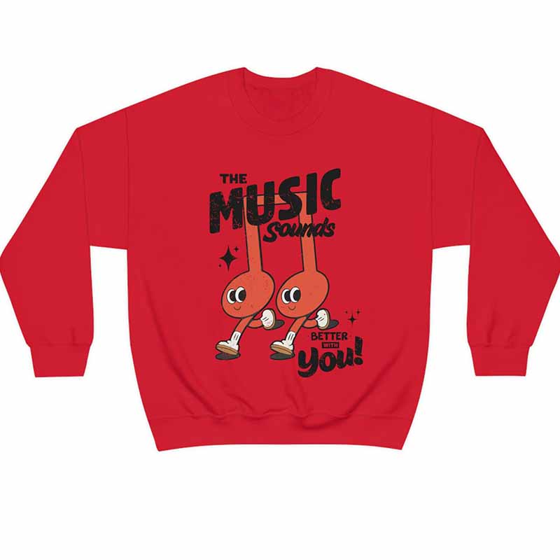 Gift for Music Lovers Sweatshirt