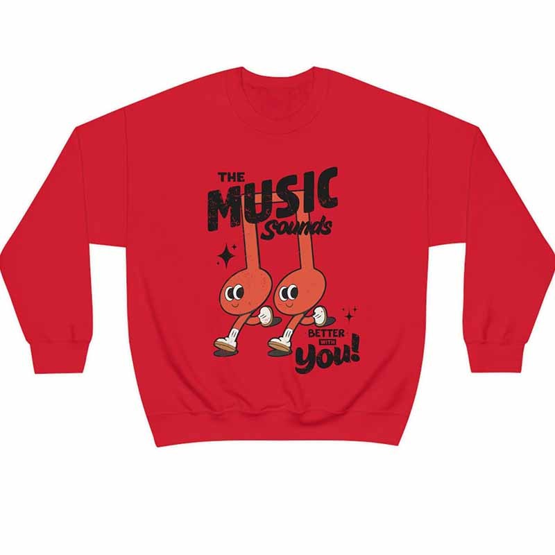 Gift for Music Lovers Sweatshirt