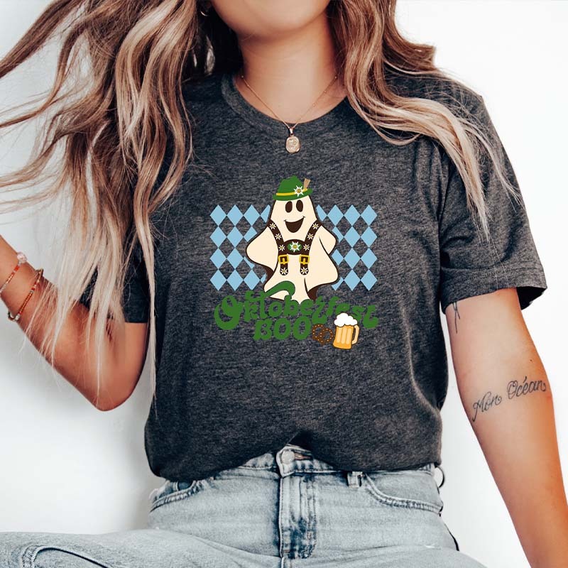 Oktoberfest Boo T-Shirt-carlalin
