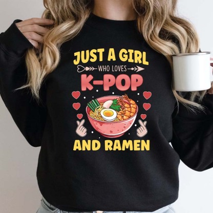 Music Of K-pop Sweatshirt