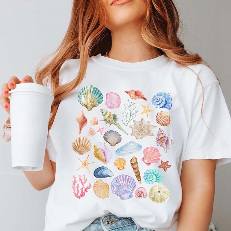 Beach Lover Cute Summer T -Shirt-carlalin