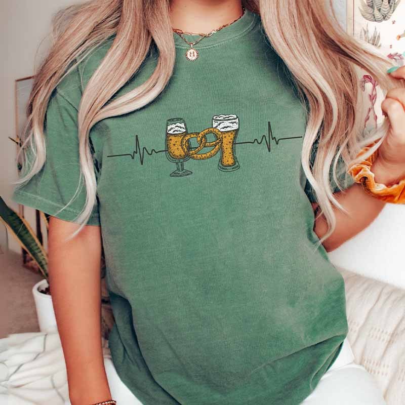 Oktoberfest  Beer Drinking T-Shirt-carlalin