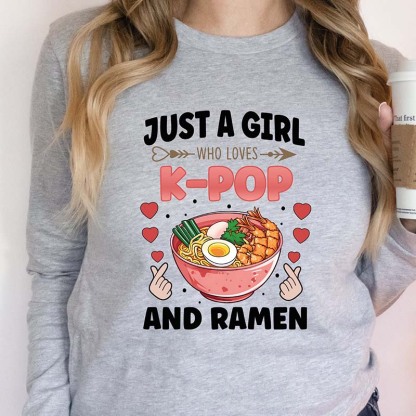 Music Of K-pop Sweatshirt