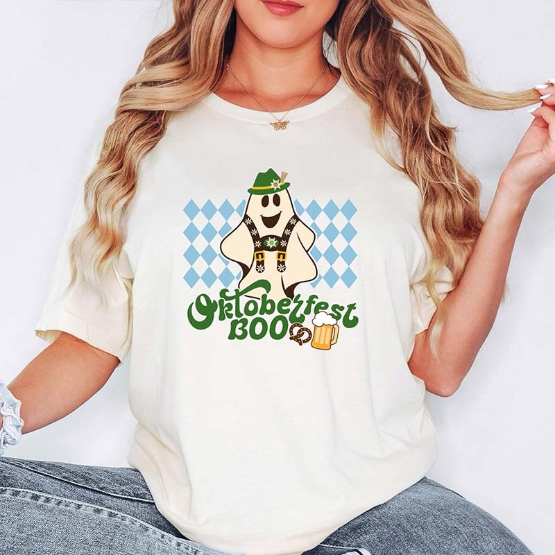 Oktoberfest Boo T-Shirt-carlalin