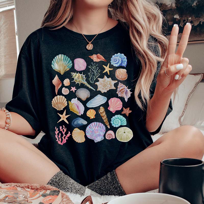 Beach Lover Cute Summer T -Shirt-carlalin