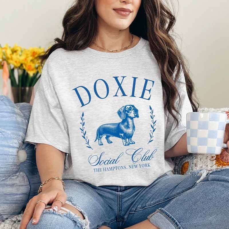 Custom Dachshund And Mini Doxie T-Shirt
