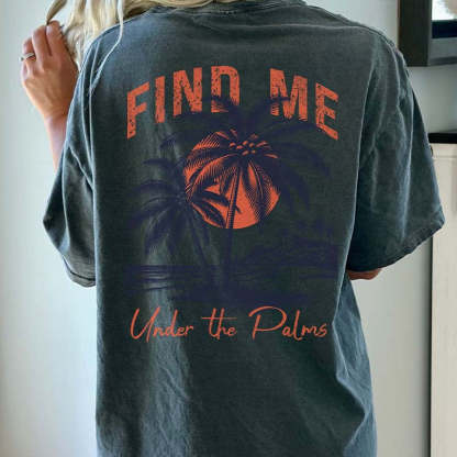 Beach Summer Tropical T-shirt-carlalin