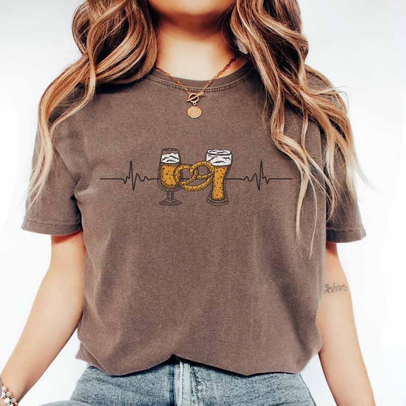 Oktoberfest  Beer Drinking T-Shirt-carlalin
