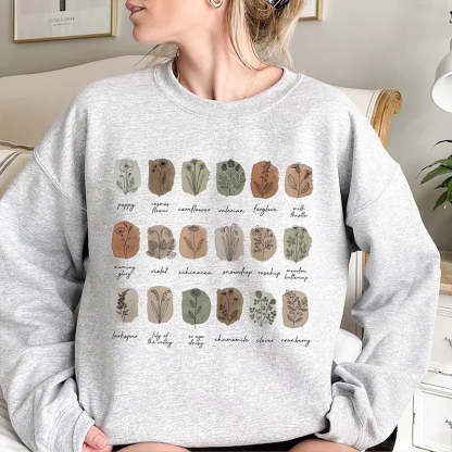 Botanical Floral Gardener T-Shirt-carlalin