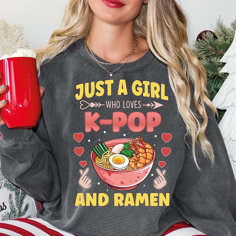 Music Of K-pop Sweatshirt