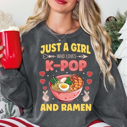 Music Of K-pop Sweatshirt