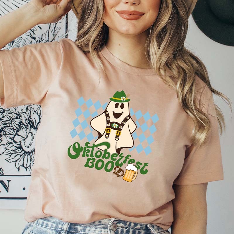 Oktoberfest Boo T-Shirt-carlalin