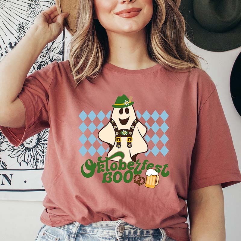 Oktoberfest Boo T-Shirt-carlalin