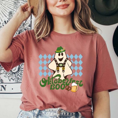 Oktoberfest Boo T-Shirt-carlalin