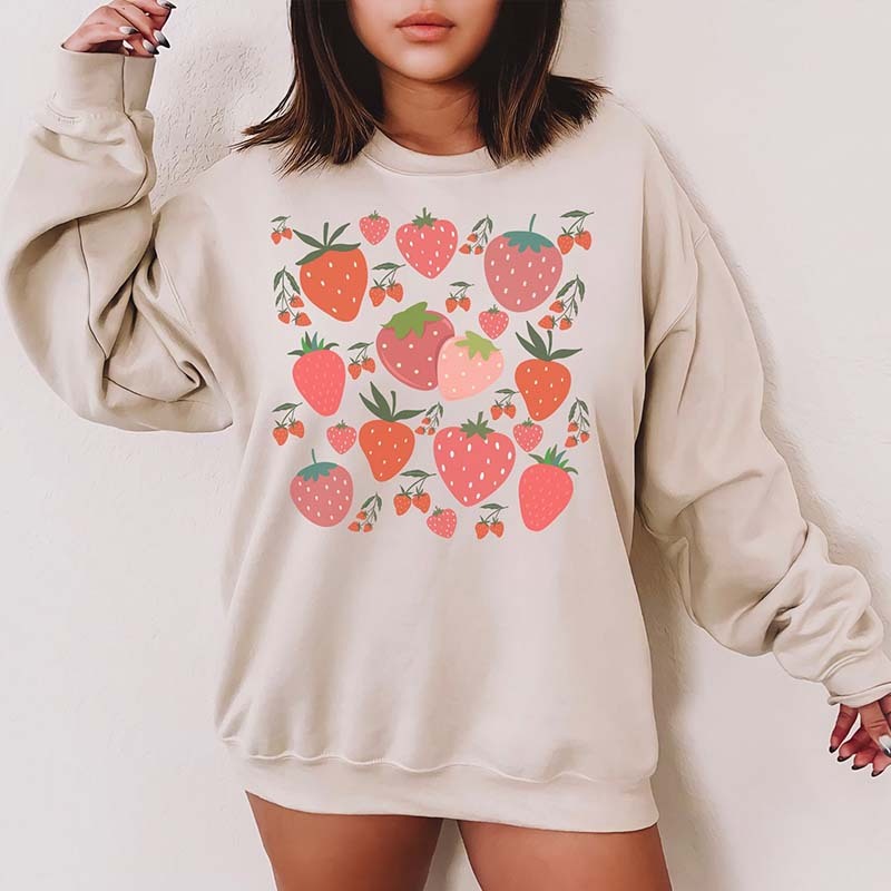 Strawberry Farmers Market Sweatshirt-carlalin